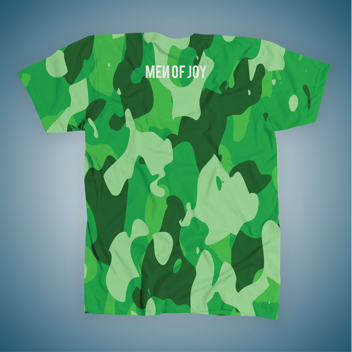 3. MOJ Camo Tee - Green