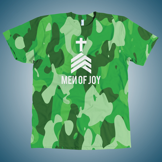 3. MOJ Camo Tee - Green