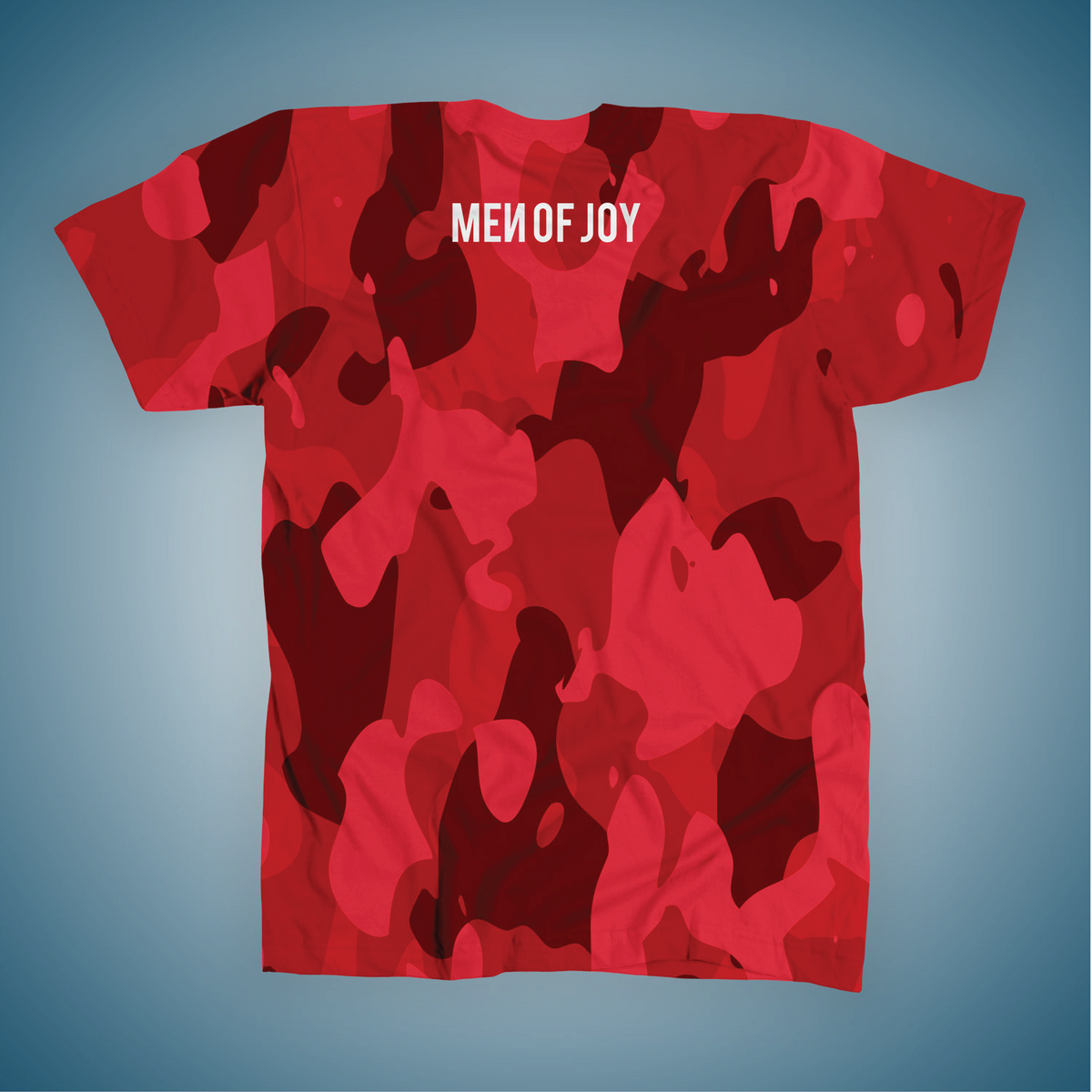 4. MOJ Camo Tee - Red