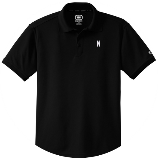 9. MOJ Golf Polo - Black