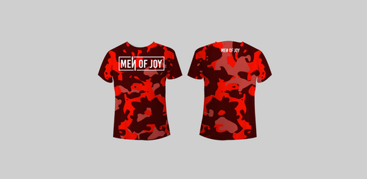 MOJ Camo Tee - Red