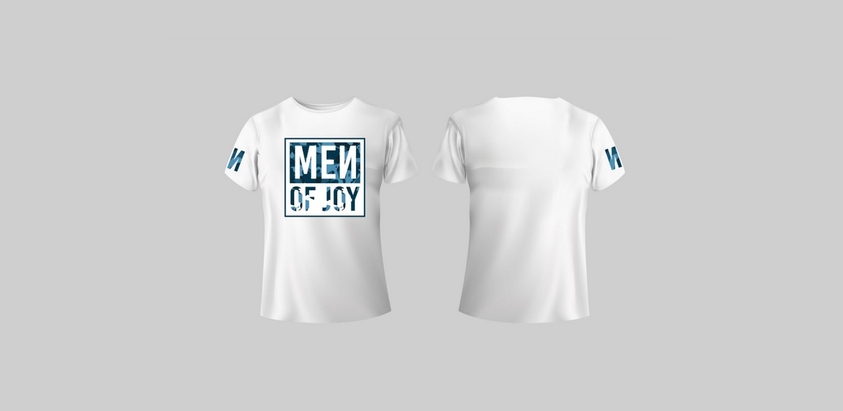 Halftime VII Tee - Blue Camo Print